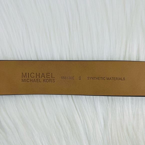 Michael Kors Signature Logo Women’s Belt Small - Picture 6 of 9